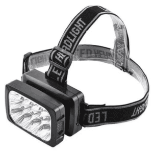 12 Ledli Şarjlı Kafa Lambası Power Ledli Kafa Feneri Tepe Lambası
