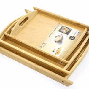 3'lü Bambu Tepsi Alk2164