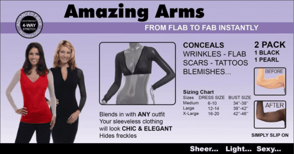 Amazing Arms  Dekolte Kapatıcı - Görsel 2