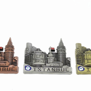 Metal İstanbul Temalı  Yöresel Magnet 2alk79